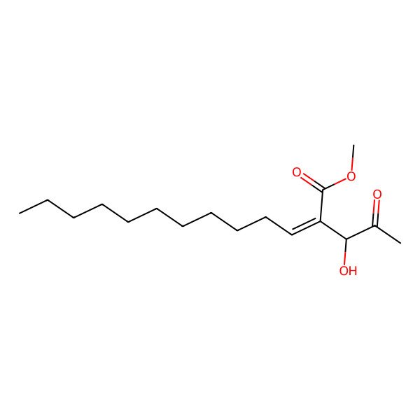 2D Structure of secoaggregatalactone A