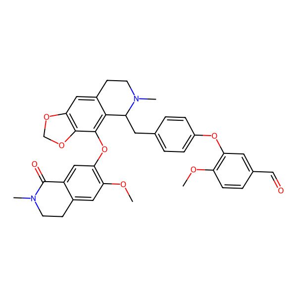 2D Structure of Secocepharanthine