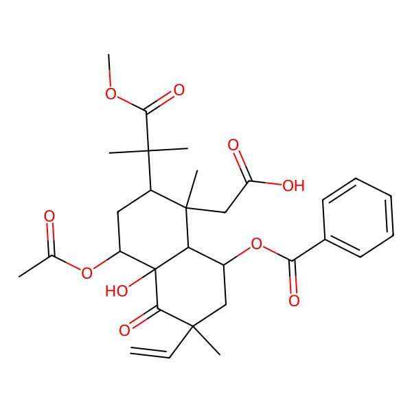 2D Structure of secoorthosiphol B