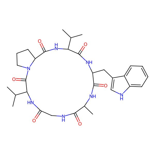 2D Structure of Segetalin A