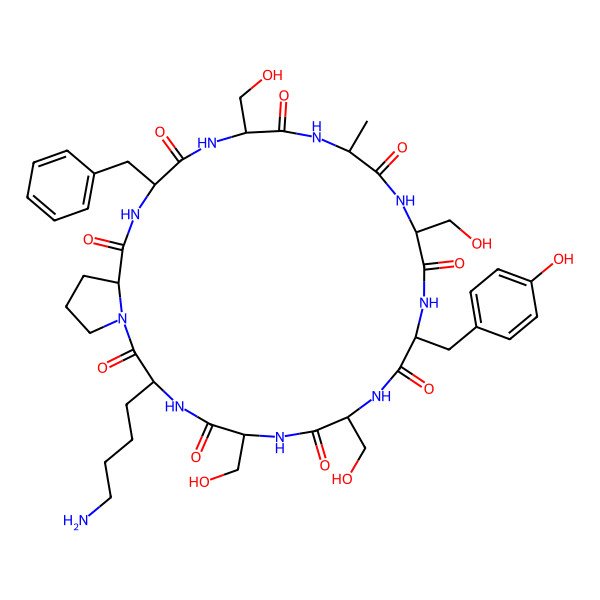 2D Structure of Segetalin F