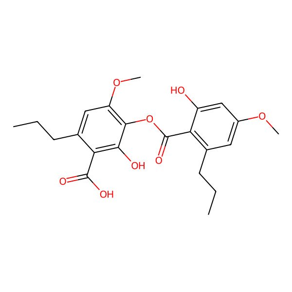 2D Structure of Sekikaic acid