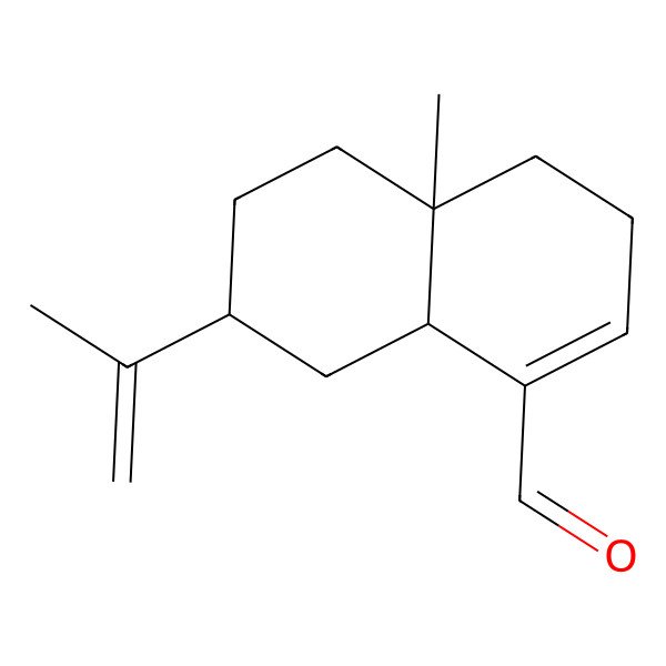 2D Structure of Selina-3,11-dien-14-al 2D Structure of Selina-3,11-dien-14-al