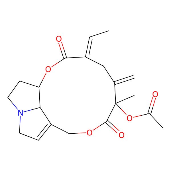 2D Structure of Seneciphyllinine