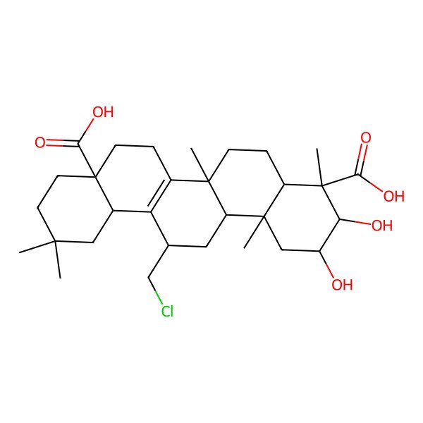 2D Structure of Senegenin 2D Structure of Senegenin