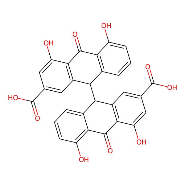 2D Structure of Sennidin A