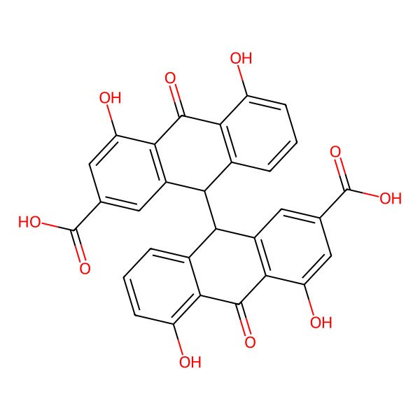 2D Structure of Sennidin A 2D Structure of Sennidin A