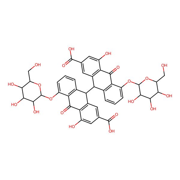 2D Structure of Sennoside A, analytical standard