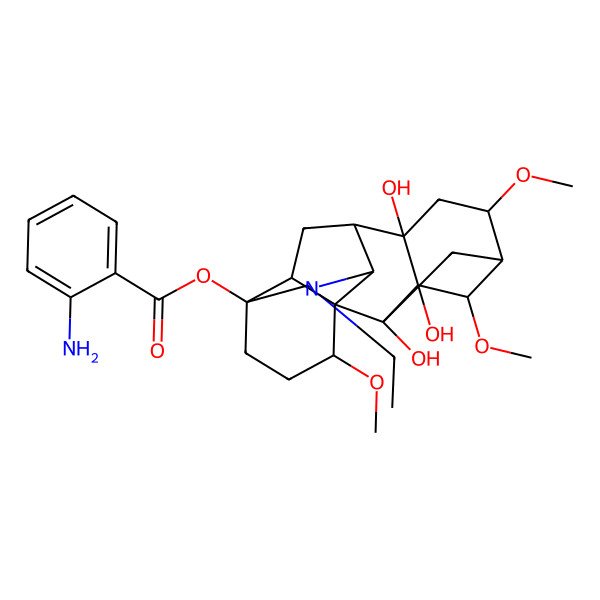 2D Structure of Sepaconitine