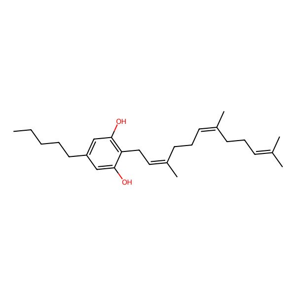 2D Structure of Sesquicannabigerol