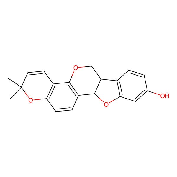 2D Structure of Shinpterocarpin