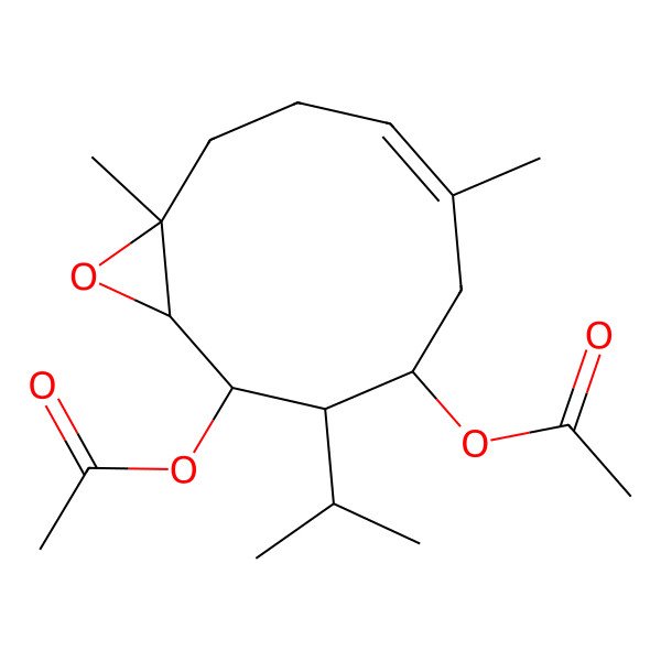 2D Structure of Shiromodiol diacetate