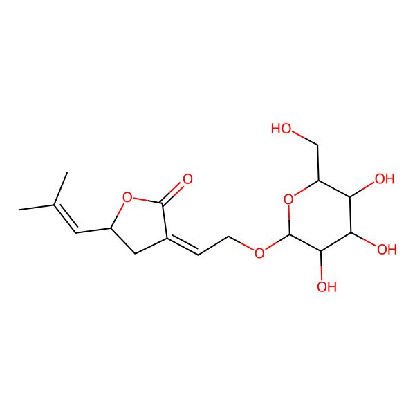 2D Structure of Sibiskoside