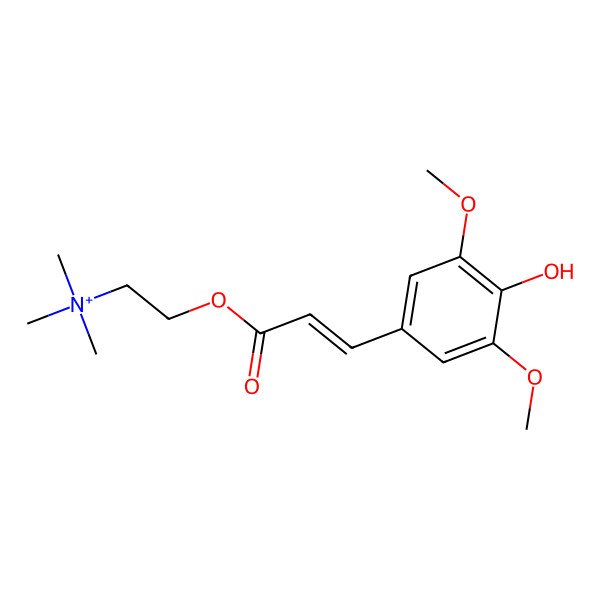 2D Structure of Sinapine