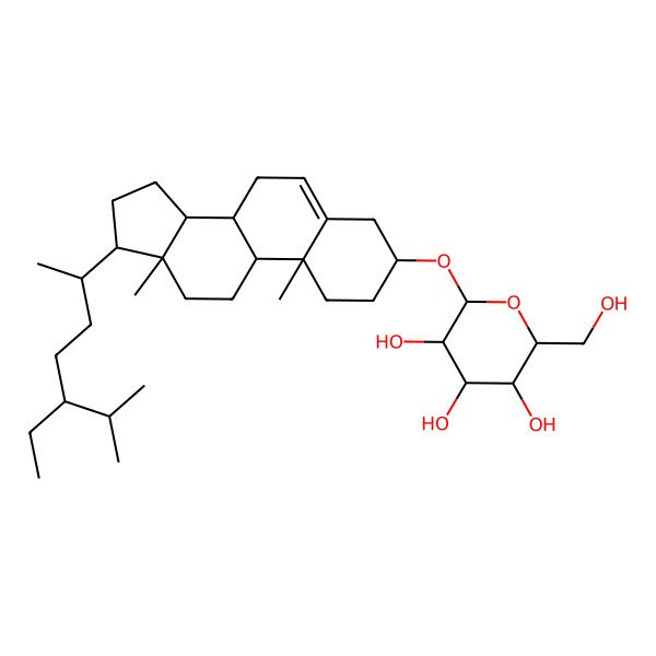 2D Structure of Sitosteryl glucoside