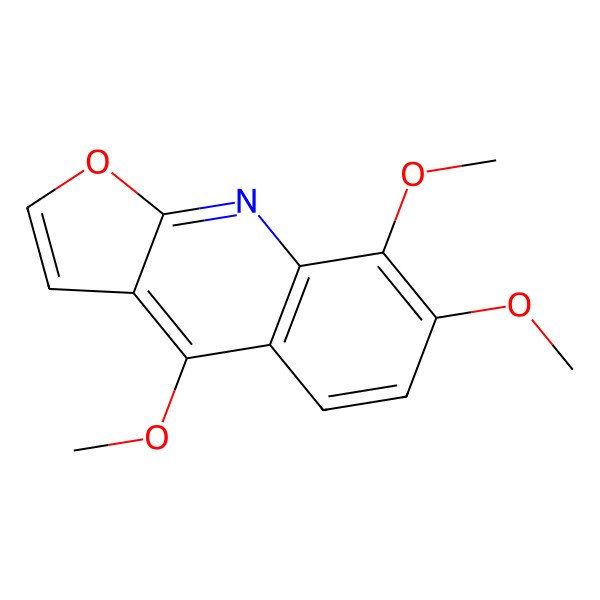 2D Structure of Skimmianine