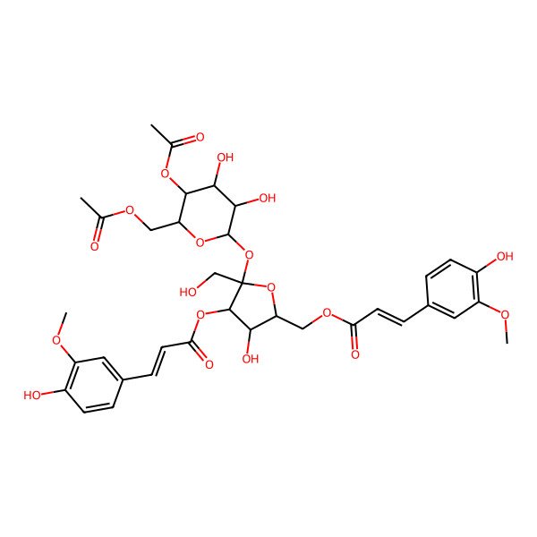 2D Structure of Smilaside A 2D Structure of Smilaside A