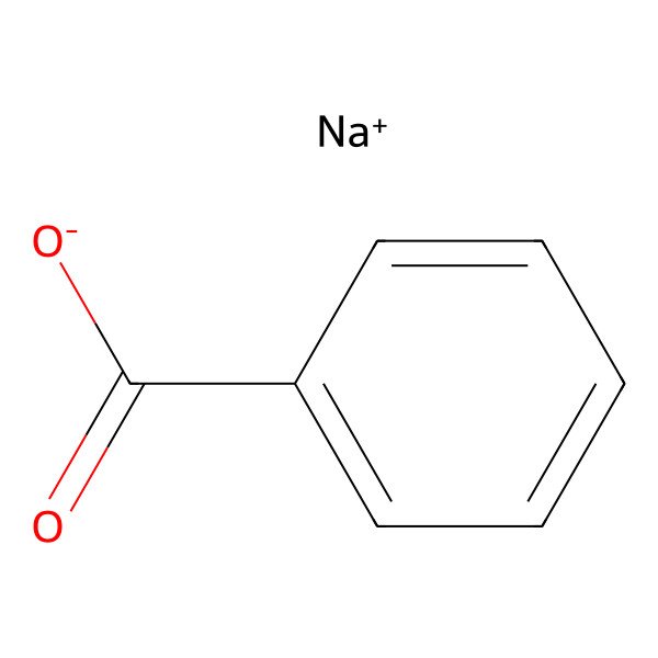 2D Structure of Sodium Benzoate