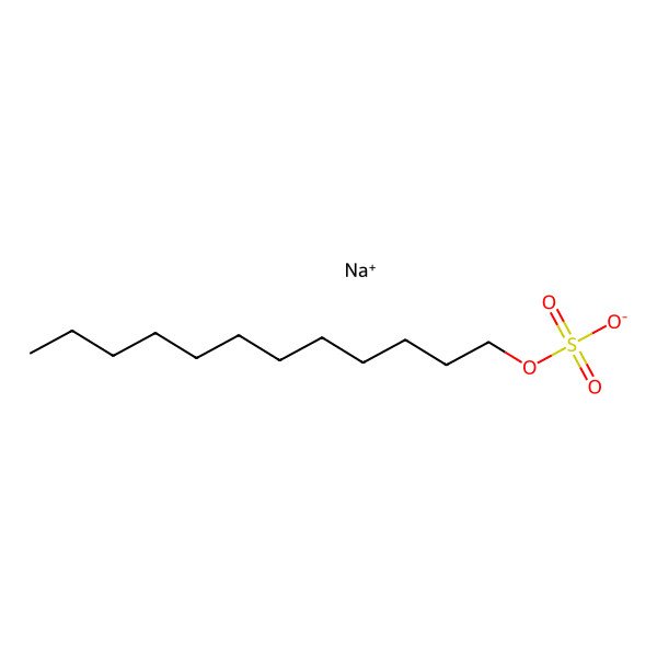 2D Structure of Sodium dodecyl sulfate 2D Structure of Sodium dodecyl sulfate