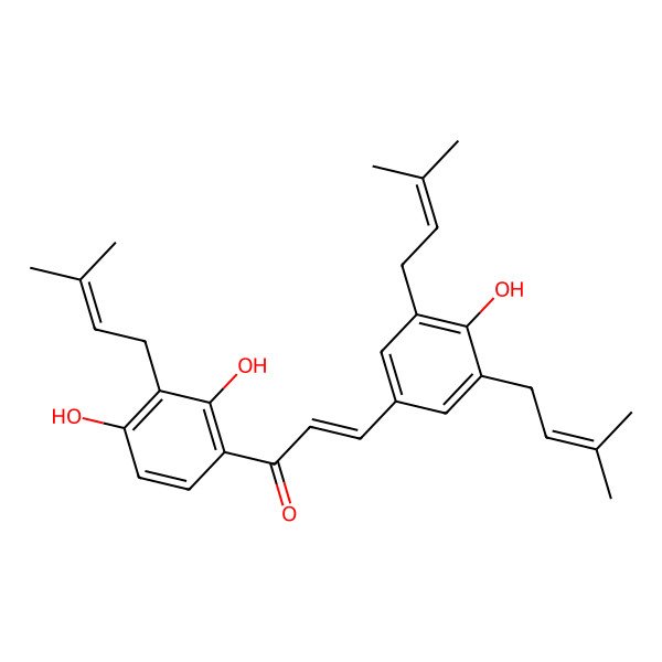 2D Structure of Sophoradin