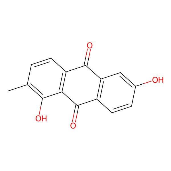 2D Structure of Soranjidiol 2D Structure of Soranjidiol