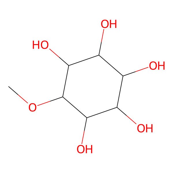 2D Structure of 1-O-methyl-muco-inositol