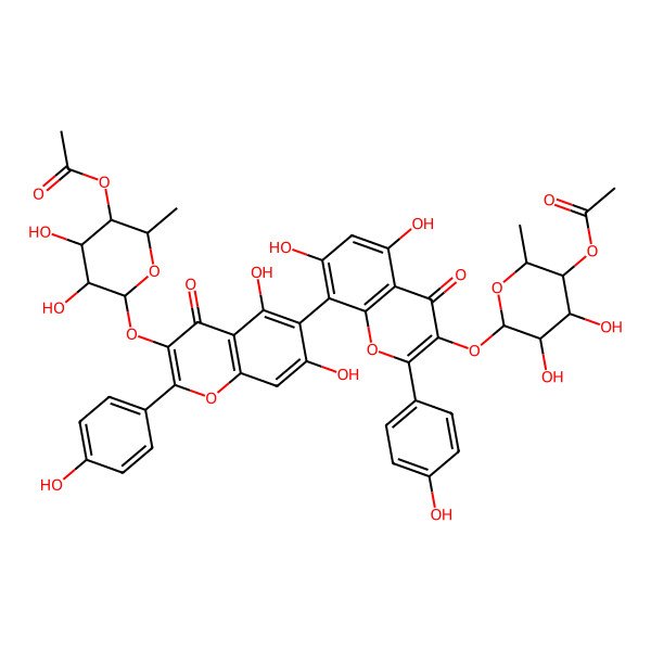 2D Structure of spectaflavoside A