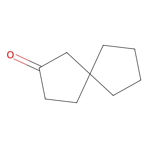 2D Structure of Spiro[4.4]nonan-2-one