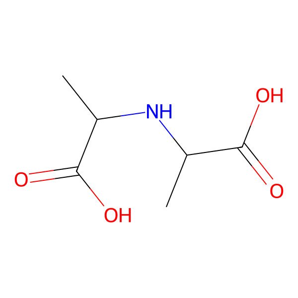 2D Structure of (S,S)-2,2'-iminodipropanoic acid