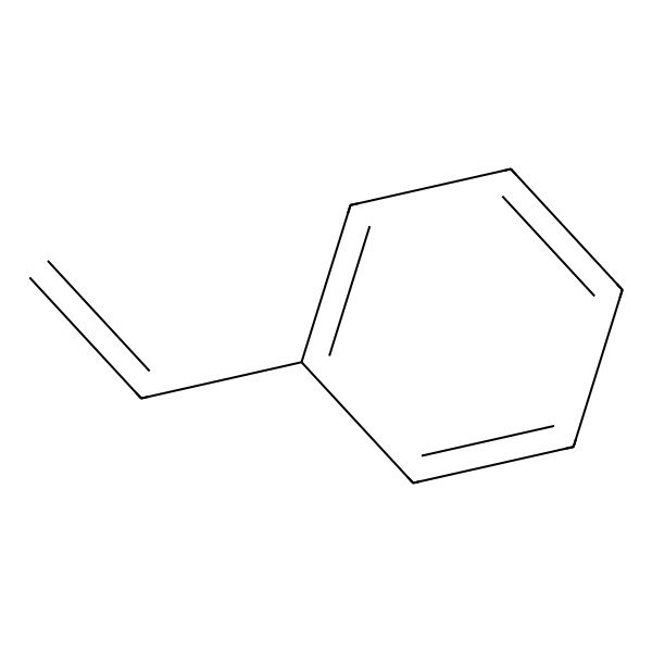 2D Structure of Styrene