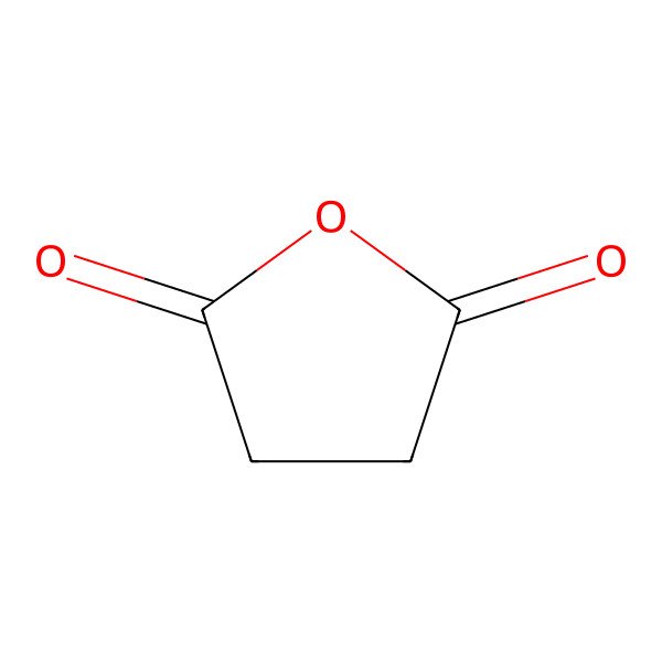 2D Structure of Succinic anhydride