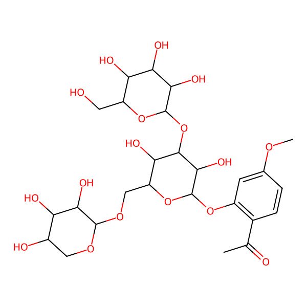 2D Structure of Suffruticoside E 2D Structure of Suffruticoside E