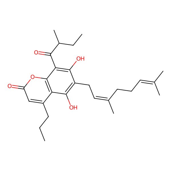 2D Structure of Surangin A