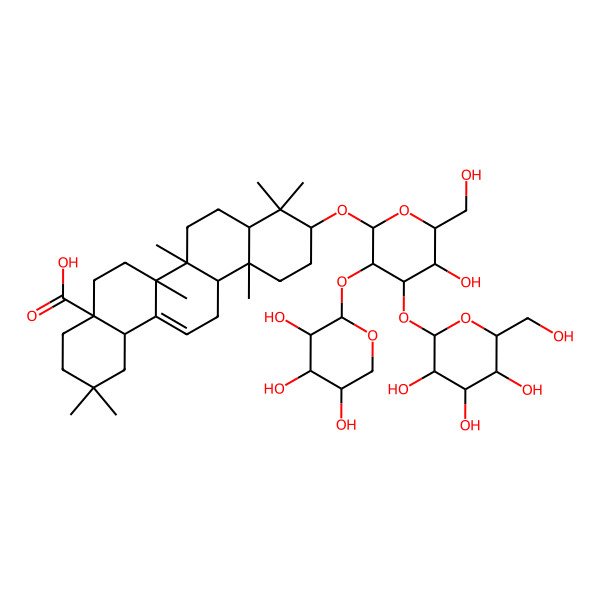 2D Structure of Swartziatrioside