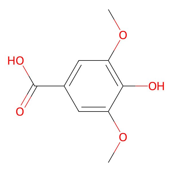 2D Structure of Syringic acid
