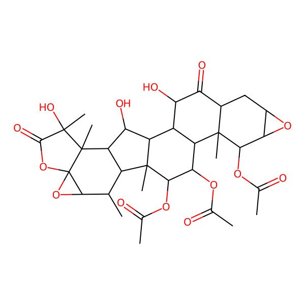 2D Structure of taccalonolide AJ 2D Structure of taccalonolide AJ