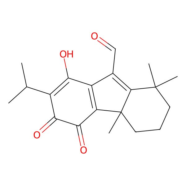 2D Structure of Taiwaniaquinone D 2D Structure of Taiwaniaquinone D