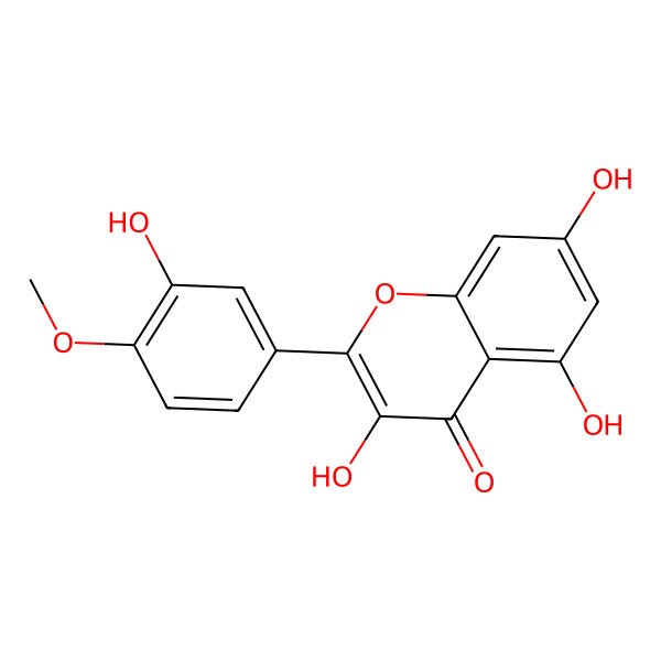 2D Structure of Tamarixetin