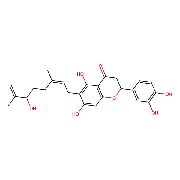 2D Structure of tanariflavanone D