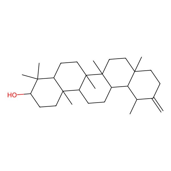 2D Structure of Taraxasterol