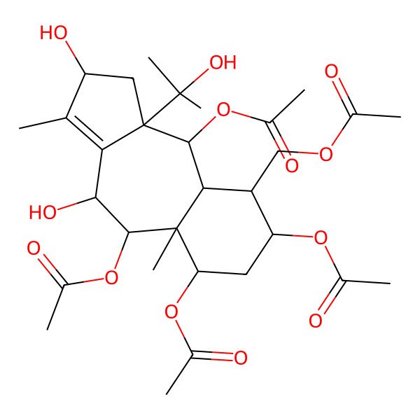 2D Structure of Taxumain A