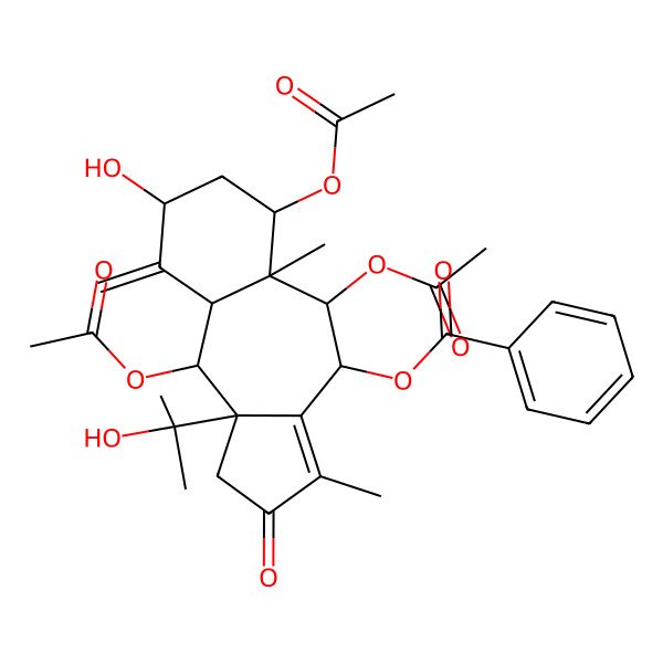 2D Structure of Taxuspinanane B 2D Structure of Taxuspinanane B