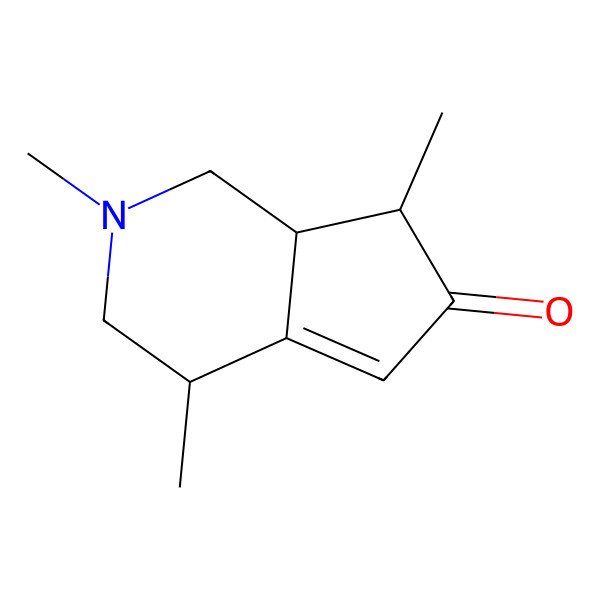 2D Structure of Tecomine