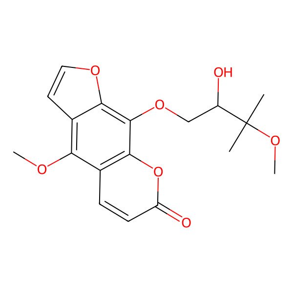 2D Structure of tert-OMe-byakangelicin
