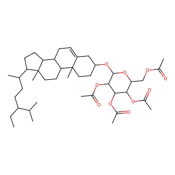 2D Structure of Tetraacetyldaucosterol