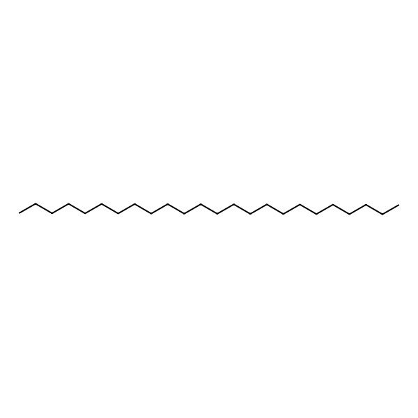 2D Structure of Tetracosane