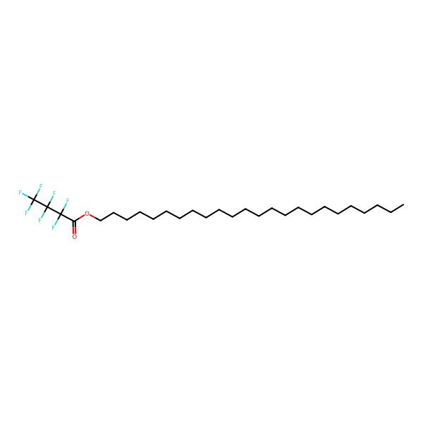 2D Structure of Tetracosyl heptafluorobutyrate 2D Structure of Tetracosyl heptafluorobutyrate