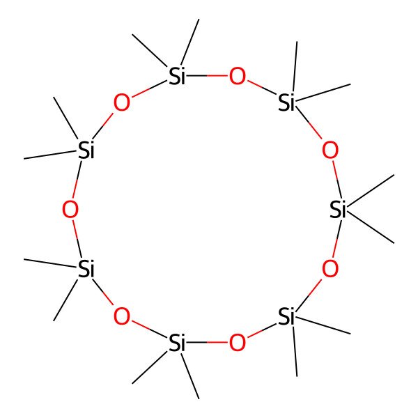2D Structure of Tetradecamethylcycloheptasiloxane