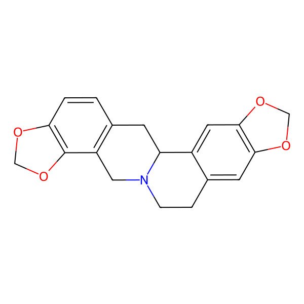 2D Structure of Tetrahydrocoptisine 2D Structure of Tetrahydrocoptisine
