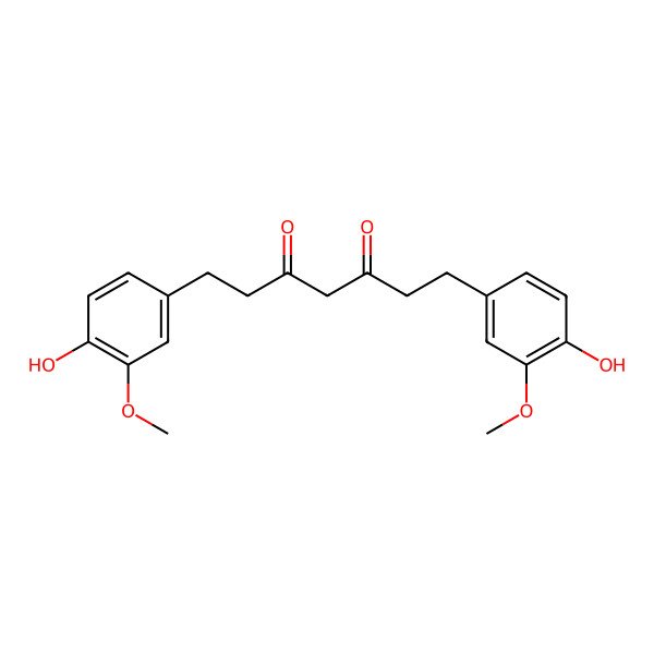 2D Structure of Tetrahydrocurcumin